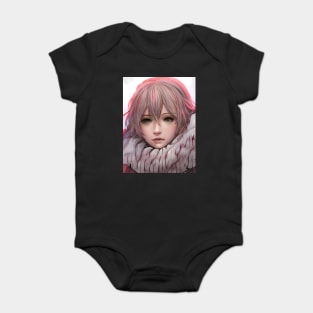 manga clothes anime girl Baby Bodysuit